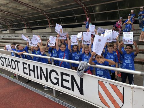 Das große Finale von WLV Kinderleicht-Athletik VOR Ort in Ehingen