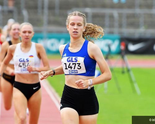 Adia Budde bei der DM 2025 in Ulm.